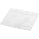 Serge transparent namnbricka -