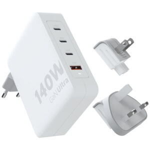 Xtorm XVC2140 GaN Ultra 140 W reseladdare med 240 W USB-C PD-kabel