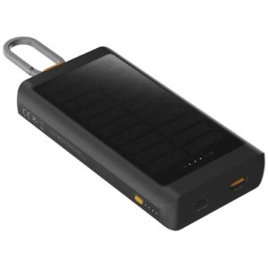Xtorm XG2S101 Go2 10 000 mAh 15 W solcellsdriven powerbank med belysning