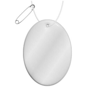 RFX™ H-16 oval lättviktshängare i reflekterande PVC