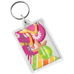 Vito rektangulär nyckelring C1