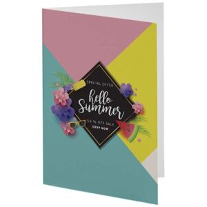 Herald A6-hälsningskort