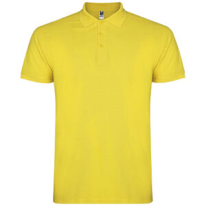 Star kortärmad pikétröja för barn