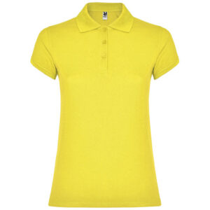 Star kortärmad pikétröja för dam